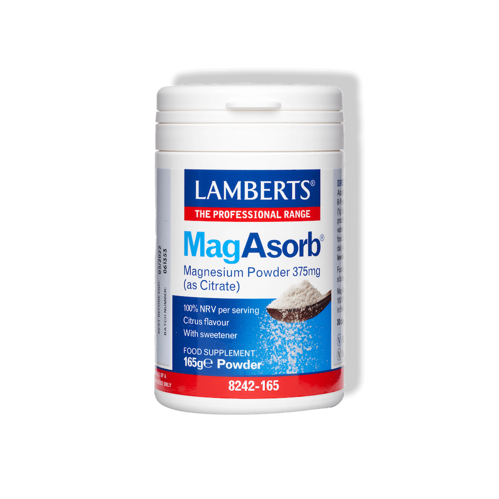 MagAsorb® Magnesium powder (as Citrate) 375mg - Lamberts Baltic