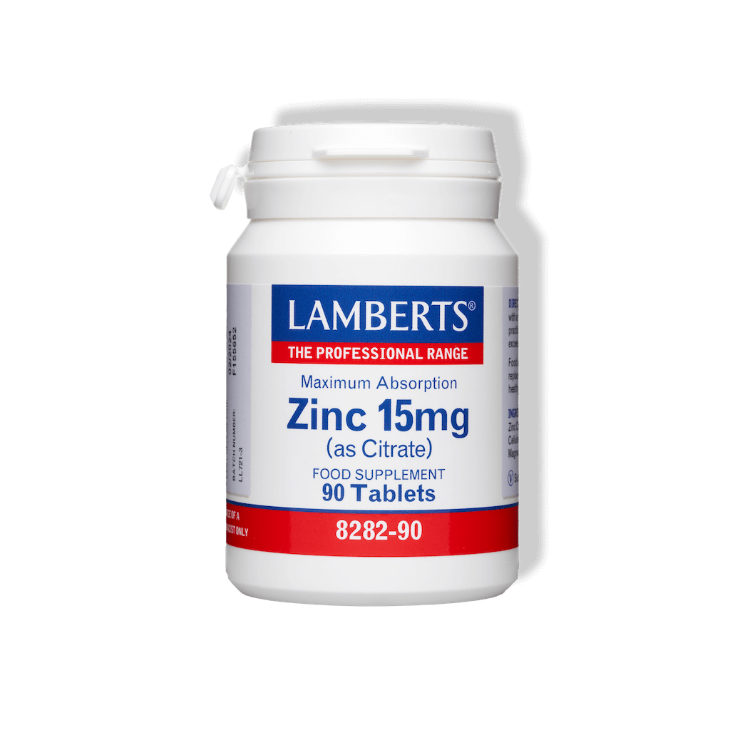 Zinc (as citrate) 15mg Lamberts Baltic